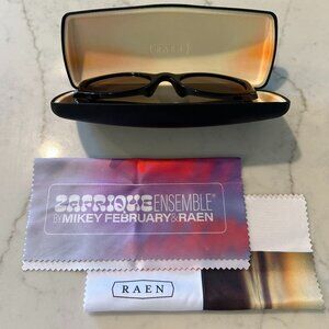 NWOT - RAEN Kwela Sunglasses in Recycled Black / Agave